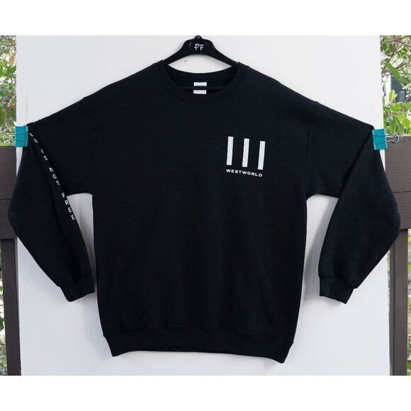 Westworld Promo Pullover Sweatshirt Black Size M - Picture 1 of 9